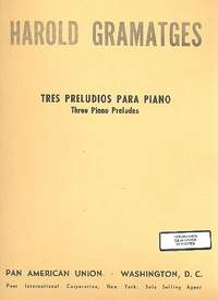 Gramatges, H: 3 preludios para piano