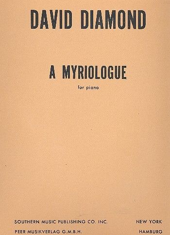 Diamond, D: A Myriologue