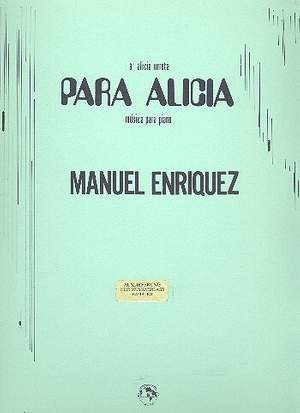 Enríquez, M: Para Alicia para piano