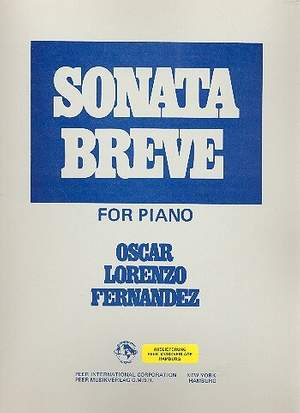 Lorenzo-Fernandez, O: Sonata breve