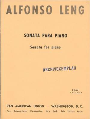 Leng, A: Sonata