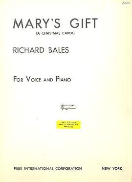 Bales, R: Mary's Gift