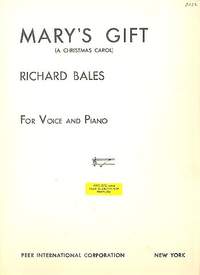 Bales, R: Mary's Gift