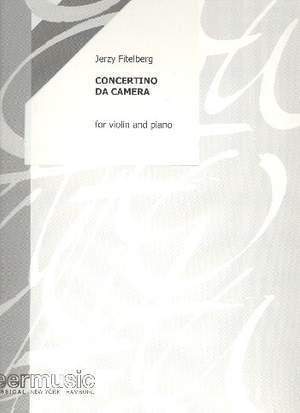 Fitelberg, J: Concertino da camera