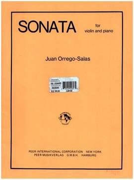 Orrego-Salas, J: Sonata