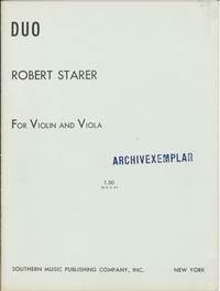 Starer, R: Duo