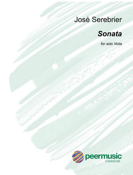Serebrier, J: Sonata