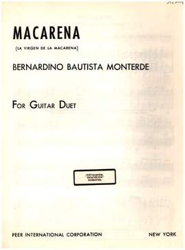 Monterde, B B: Macarena