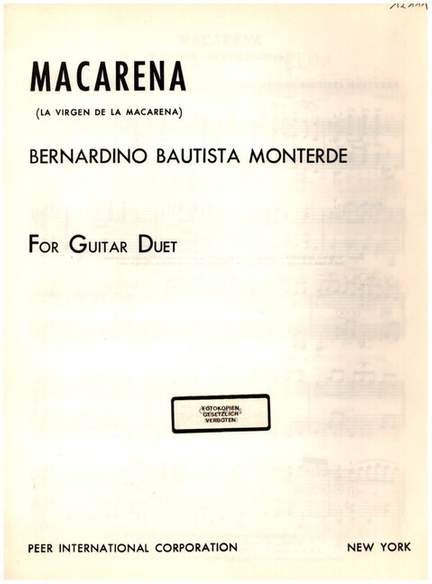 Monterde, B B: Macarena