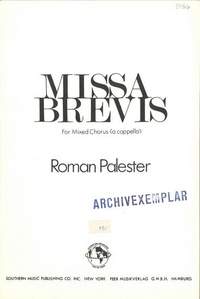 Palester, R: Missa brevis