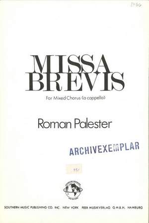 Palester, R: Missa brevis