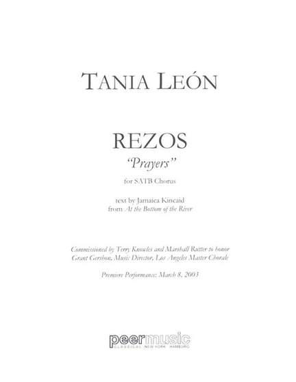 Leon, T: Rezos ('Prayers')