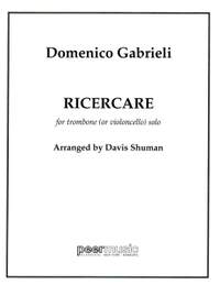 Gabrielli, D: Ricercare