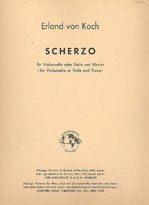 Koch, E v: Scherzo für Violoncello