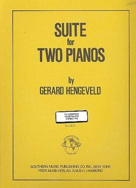 HENGEVELD, G: Suite for 2 pianos