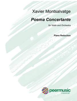 Montsalvatge, X: Poema Concertante for violin and orchestra