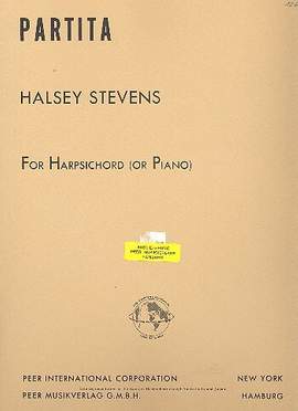 Stevens, H: Partita for harpsichord (piano)