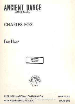 Fox, C: Ancient Dance after Ravel