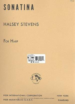 Stevens, H: Sonatina for harp