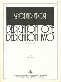 Frost, D: Dedication one and dedication two