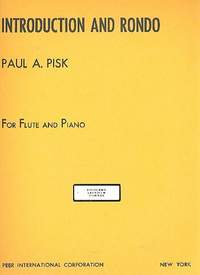 Pisk, P: Introduction and Rondo