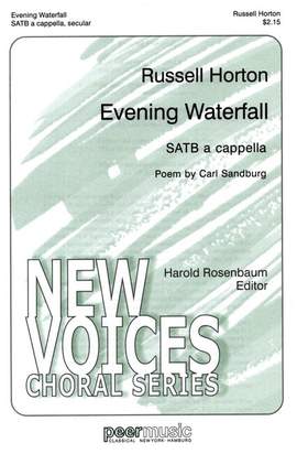 Horton, R: Evening Waterfall