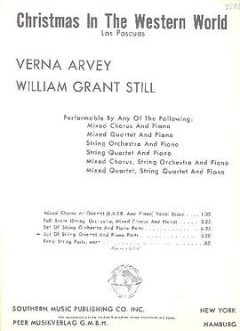 Still, W G: Christmas in the Western World