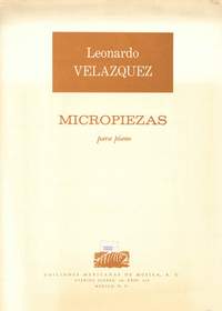 Velazquez, L: Micropiezas para pian