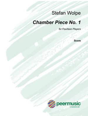 Wolpe, S: Chamber Piece no.1