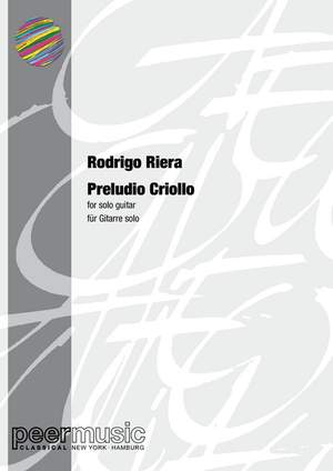 Riera, R: Preludio Criollo