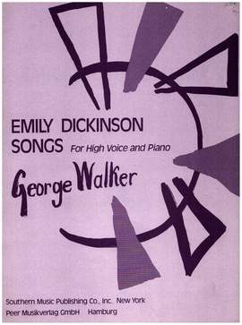 Walker, G: Emily Dickinson Songs