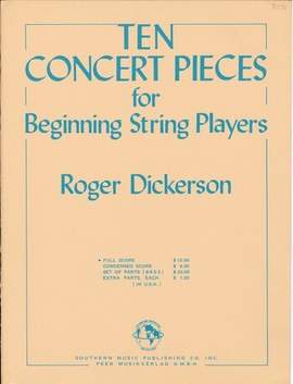 Dickerson, R: 10 concert Pieces for beginning Ülayers