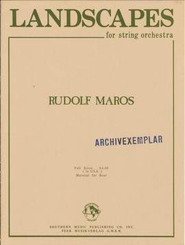 Maros, R: Landscapes