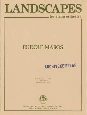 Maros, R: Landscapes
