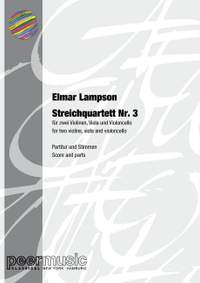 Lampson, E: Streichquartett Nr.3