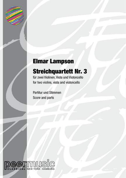 Lampson, E: Streichquartett Nr.3