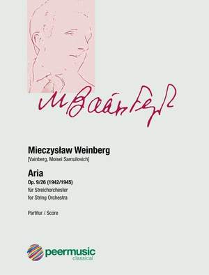 Weinberg, M: Aria op.9/26
