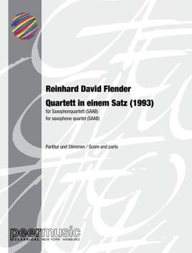 Flender, R: Quartett in einem Satz (1993)
