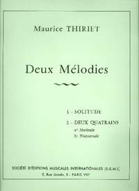 Thiriet, M: 2 mélodies