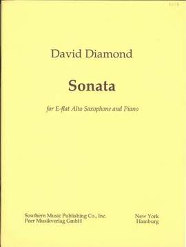 Diamond, D: Sonata