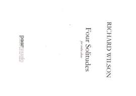 Wilson, R: Four Solitudes