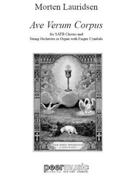 Lauridsen, M: Ave verum corpus