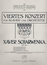 Scharwenka, X: Konzert f-Moll Nr.4 op.82 für Klavier und Orchester