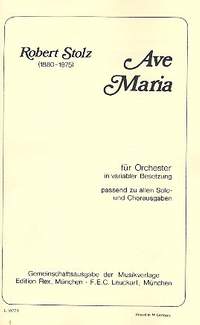 Stolz, R: Ave Maria