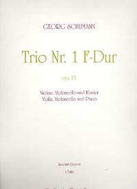 Schumann, G: Trio F-Dur Nr.1 op.25