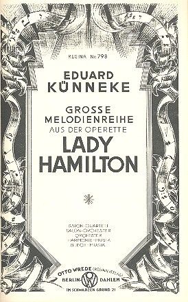 Kuenneke, E: Lady Hamilton: