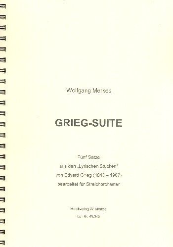 Grieg, E: Grieg-Suite