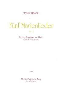 Kowalski, M: 5 Marienlieder op.12