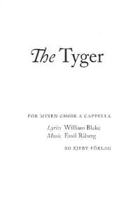 Raberg, E: The Tyger