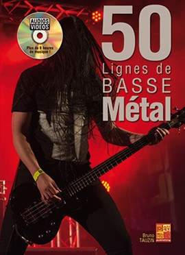 Tauzin, B: 50 Lignes De Basse Métal (+DV)